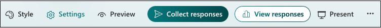 Forms settings