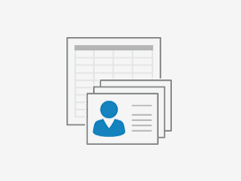 Illustration for the Personal contact manager Access template