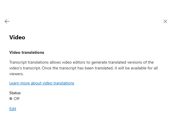 syntex video off