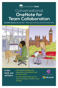Cover of the Conversational OneNote for Team Collaboration eBook