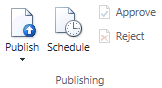 publishing tab