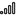 icon for Signal bars icon showing no signal