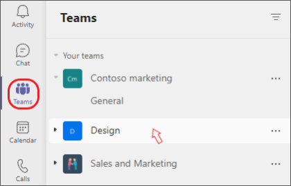 Reorder a team
