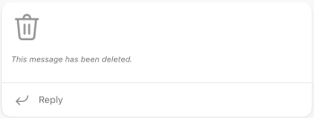 Teams delete message