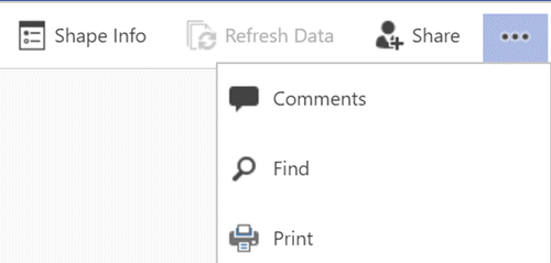Under the ellipsis menu, select Comments.