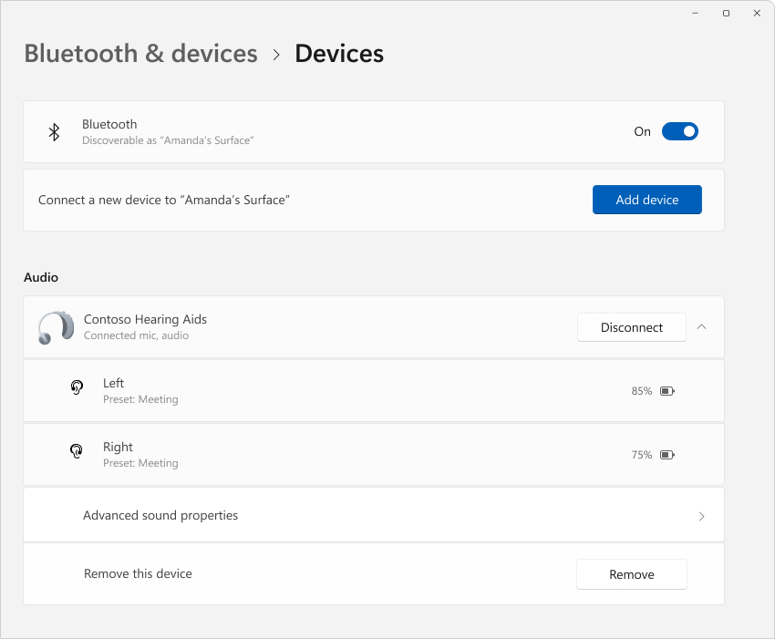 Bluetooth & devices icon.