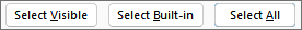 Buttons to select styles to permit or restrict